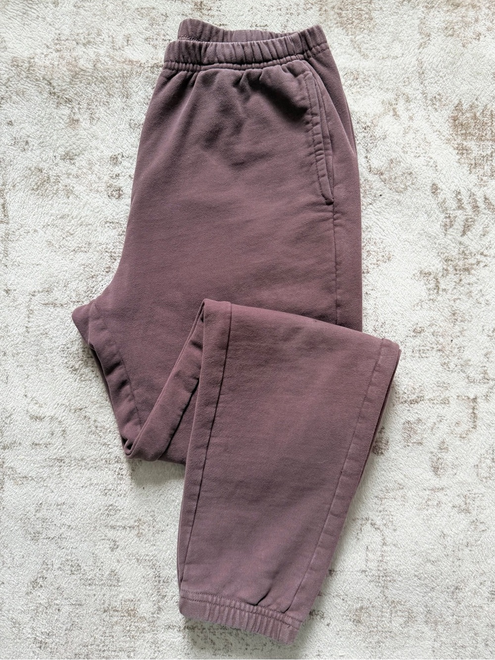 OOTDFash Kaden Joggers - Dark Mauve/Chocolate